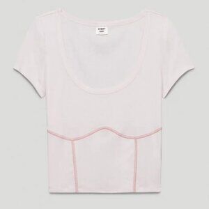 Aritzia Sunday Best Rumi T-shirt in Frosted Rose